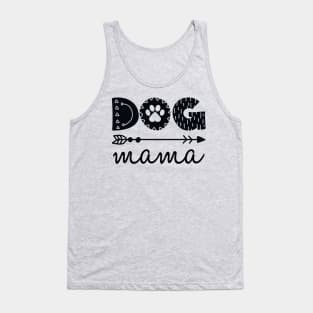 Cute Dog Mama Quote Artwork Tank Top